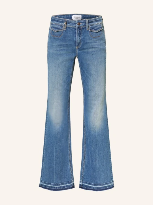 Zdjęcie produktu Cambio Dżinsy Z Rozszerzanymi Nogawkami Fabienne blau 5159 summer modern used