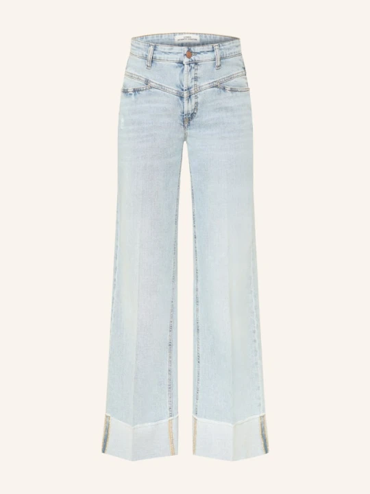 Zdjęcie produktu Cambio Dżinsy Z Szerokimi Nogawkami Antonia blau 5317 cross superbleached fring