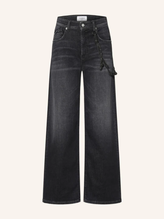 Zdjęcie produktu Cambio Jeansy Boyfriend schwarz 5206 dark cozy midblack