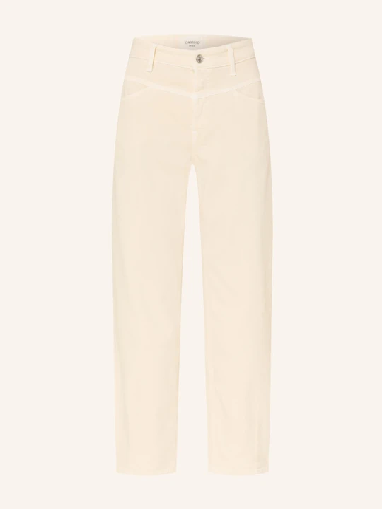 Zdjęcie produktu Cambio Jeansy Cropped Elin weiss KREMOWY