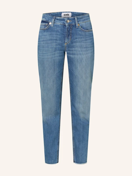 Zdjęcie produktu Cambio Dżinsy Piper blau 5182 glam used fringed hem