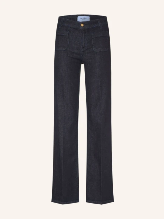 Zdjęcie produktu Cambio Jeansy Flared Amara blau 5006 modern rinsed