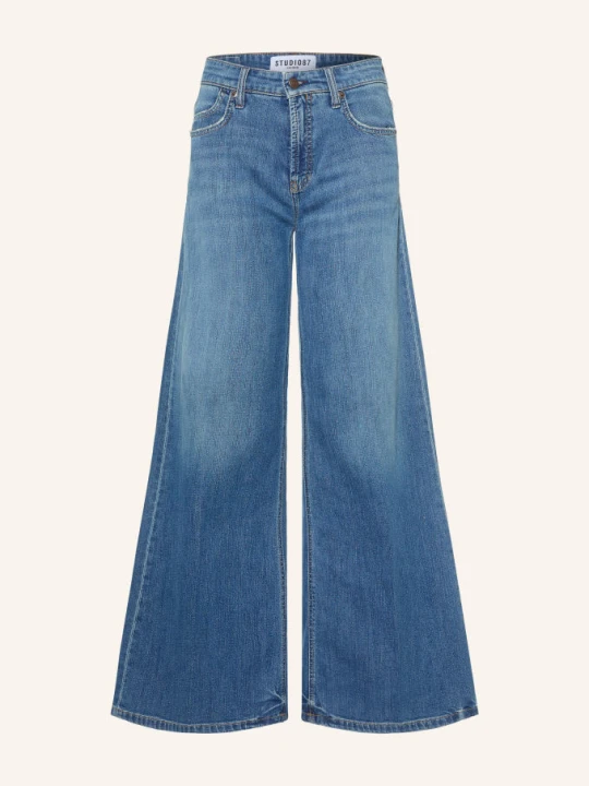 Zdjęcie produktu Cambio Jeansy Flared Palazzo blau 5257 slub mid used