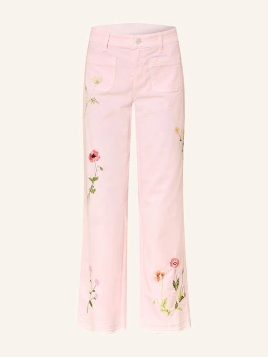 Zdjęcie produktu Cambio Jeansy Flared Tess rosa JASNORÓŻOWY