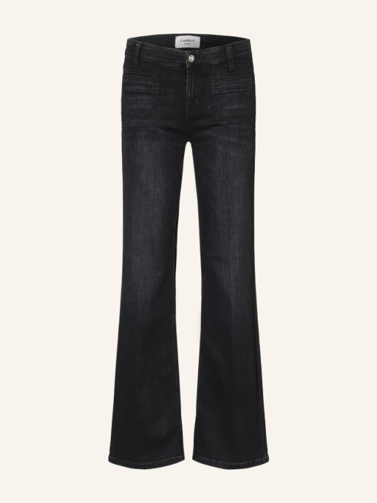 Zdjęcie produktu Cambio Jeansy Flared Tess schwarz 5112 modern dark
