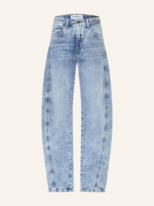 Zdjęcie produktu Cambio Jeansy Typu Barrel Baggy blau 5414 soft moon tea wash