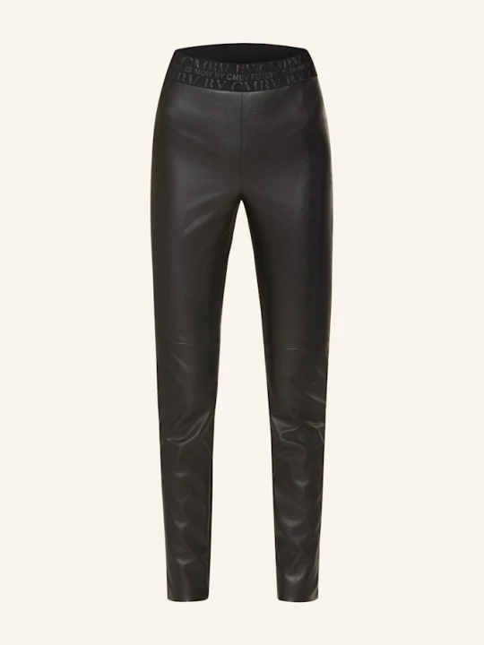 Zdjęcie produktu Cambio Legginsy Randa Z Imitacji Skóry schwarz CZARNY