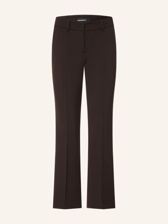 Zdjęcie produktu Cambio Spodnie Bootcut Farah braun CIEMNOBRĄZOWY