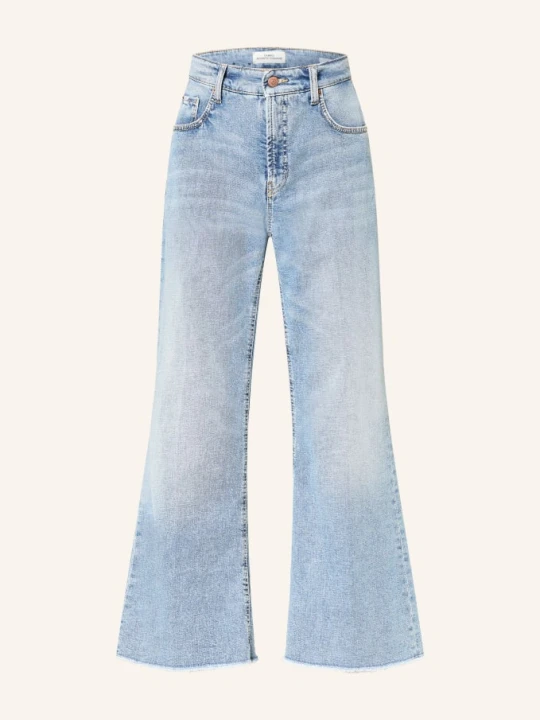 Zdjęcie produktu Cambio Spodnie Jeansowe Felina blau 5323 cross bleached fringed