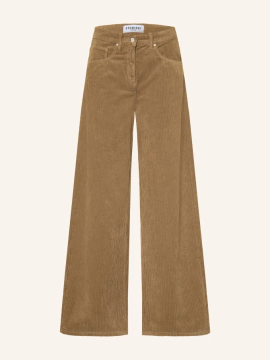 Zdjęcie produktu Cambio Spodnie Z Sztruksu beige