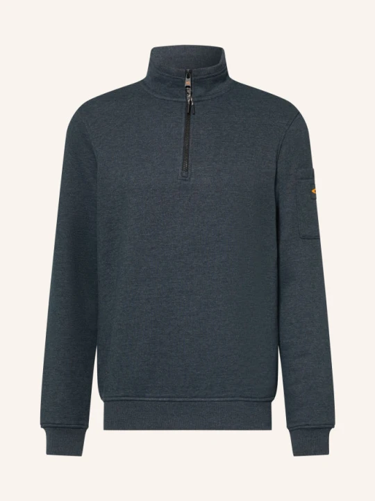 Zdjęcie produktu Camel Active Bluza Dresowa Typu Troyer grau CZIEMNOSZARY