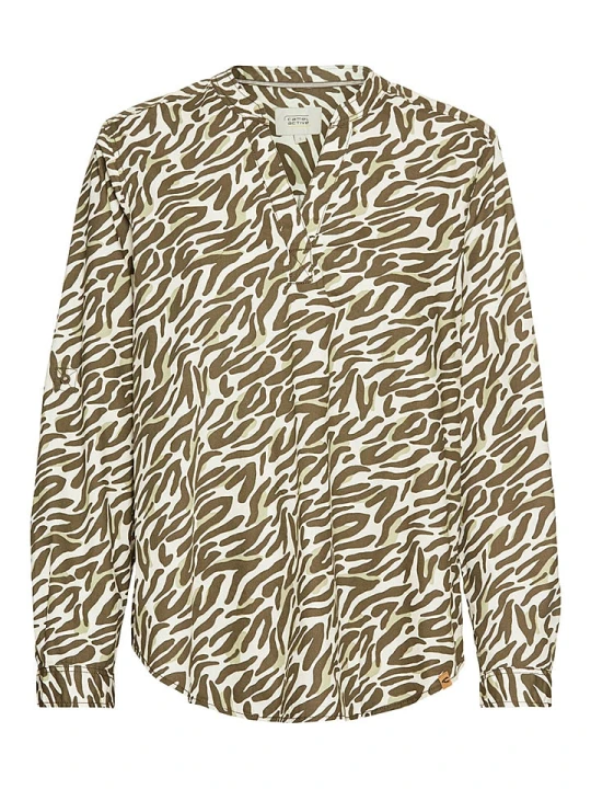 Zdjęcie produktu Camel Active Bluzka w kolorze khaki rozmiar: XL
