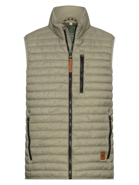 Zdjęcie produktu Camel Active Kamizelka pikowana w kolorze khaki rozmiar: 58