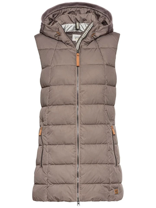 Zdjęcie produktu Camel Active Kamizelka pikowana w kolorze szaroróżowym rozmiar: 42