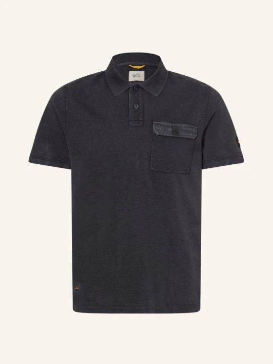 Zdjęcie produktu Camel Active Koszulka Polo Piqué grau CZIEMNOSZARY