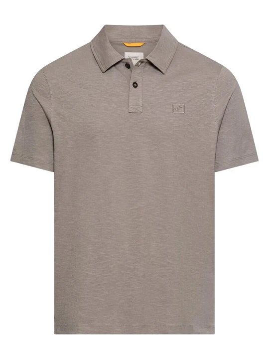 Zdjęcie produktu Camel Active Koszulka polo w kolorze szarobrązowym rozmiar: L