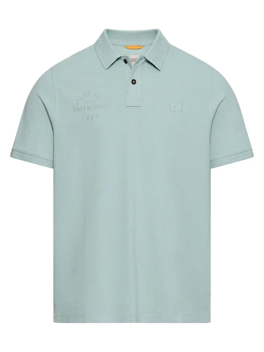 Zdjęcie produktu Camel Active Koszulka polo w kolorze turkusowym rozmiar: XXL