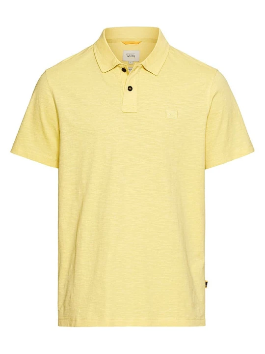 Zdjęcie produktu Camel Active Koszulka polo w kolorze żółtym rozmiar: M