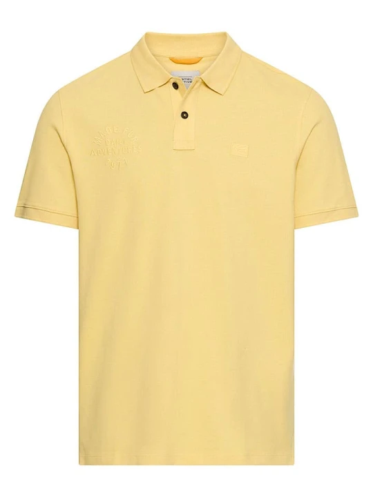 Zdjęcie produktu Camel Active Koszulka polo w kolorze żółtym rozmiar: XXL