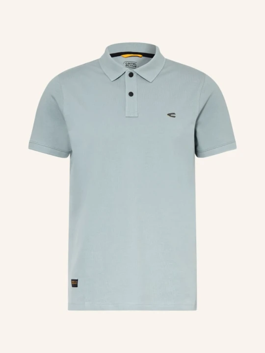 Zdjęcie produktu Camel Active Koszulka Polo Z Pikowanym Wzorem blau JASNONIEBIESKI