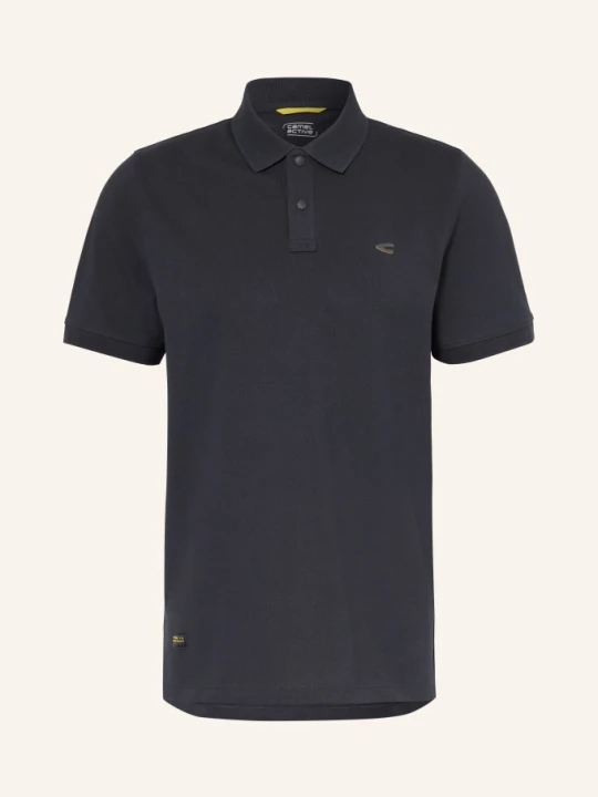 Zdjęcie produktu Camel Active Koszulka Polo Z Pikowanym Wzorem blau GRANATOWY