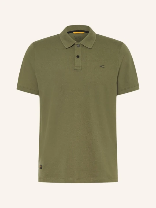 Zdjęcie produktu Camel Active Koszulka Polo Z Pikowanym Wzorem gruen KHAKI