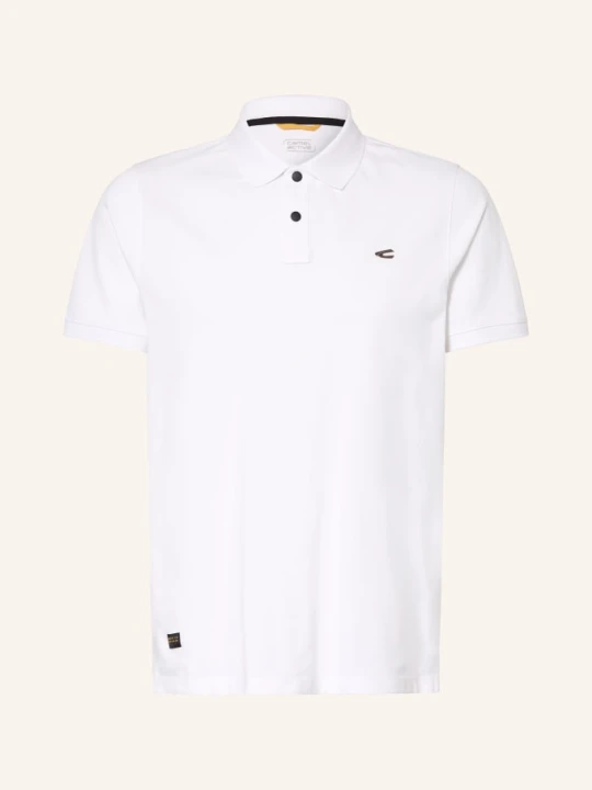 Zdjęcie produktu Camel Active Koszulka Polo Z Pikowanym Wzorem weiss BIAŁY