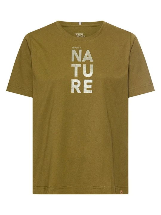 Zdjęcie produktu Camel Active Koszulka w kolorze khaki rozmiar: L