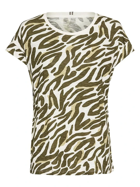 Zdjęcie produktu Camel Active Koszulka w kolorze khaki rozmiar: S