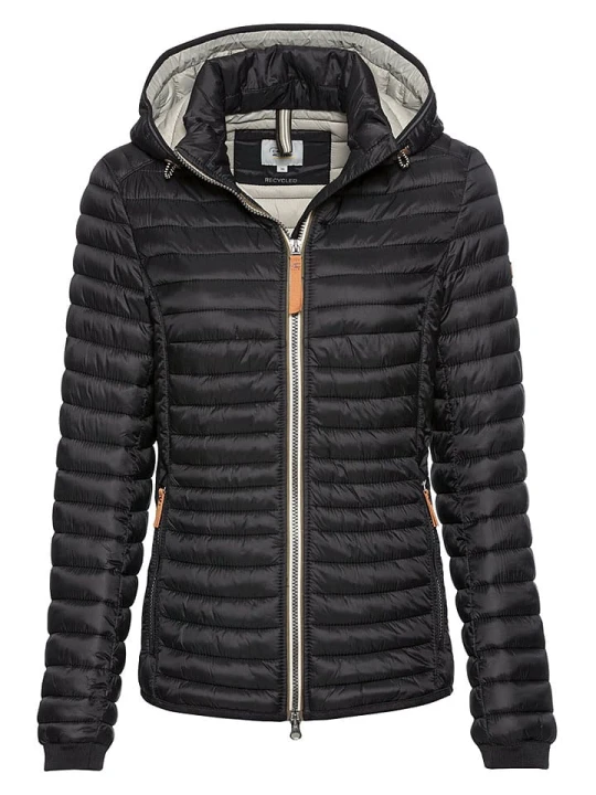 Zdjęcie produktu Camel Active Kurtka pikowana w kolorze czarnym rozmiar: 42