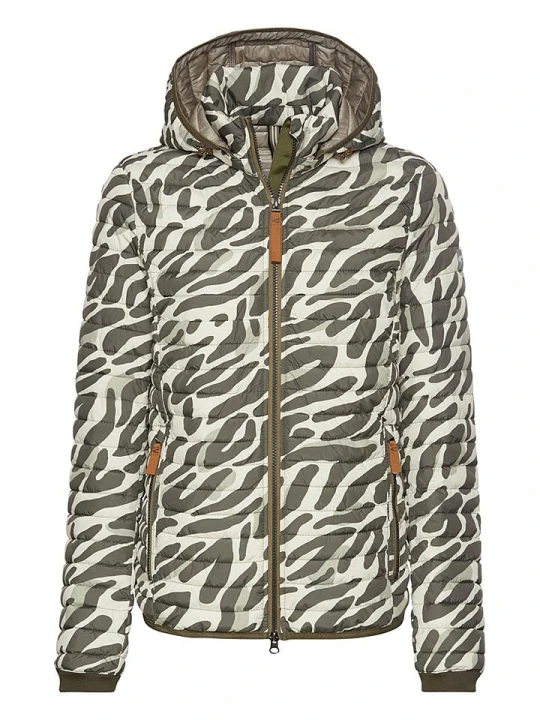 Zdjęcie produktu Camel Active Kurtka pikowana w kolorze khaki rozmiar: 34