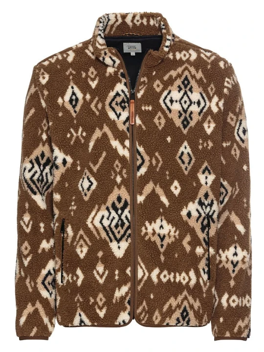 Zdjęcie produktu Camel Active Kurtka polarowa w kolorze jasnobrązowym rozmiar: L