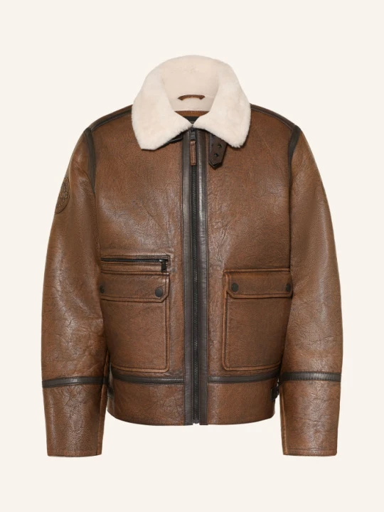 Zdjęcie produktu Camel Active Kurtka Skórzana beige
