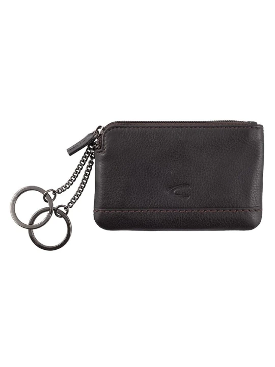 Zdjęcie produktu Camel Active Skórzane etui "Atlanta" w kolorze czarnym na klucze - 11, 5 x 7 x 1 cm rozmiar: onesize