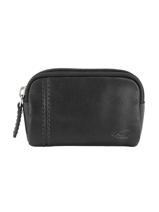 Zdjęcie produktu Camel Active Skórzane etui "Bilbao" w kolorze czarnym na klucze - 12 x 8 x 3 cm rozmiar: onesize