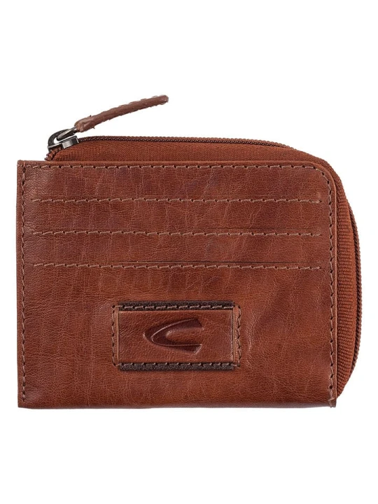 Zdjęcie produktu Camel Active Skórzane etui "Panama" w kolorze brązowym na karty - 10 x 7, 5 x 1 cm rozmiar: onesize