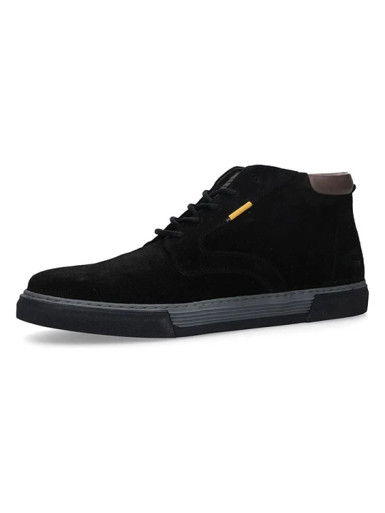 Zdjęcie produktu Camel Active Skórzane sneakersy w kolorze czarnym rozmiar: 43