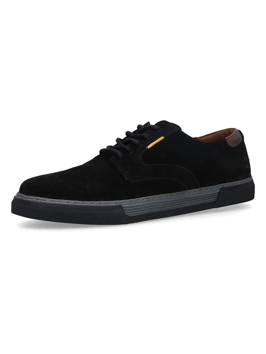 Zdjęcie produktu Camel Active Skórzane sneakersy w kolorze czarnym rozmiar: 46