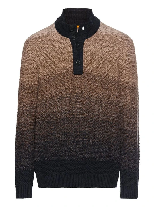 Zdjęcie produktu Camel Active Sweter w kolorze jasnobrązowym rozmiar: XXL