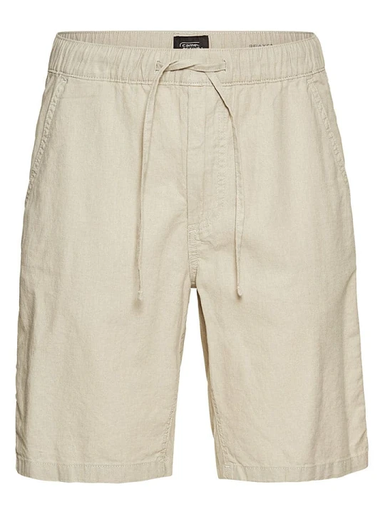Zdjęcie produktu Camel Active Szorty chino - Relaxed fit - w kolorze beżowym rozmiar: W31