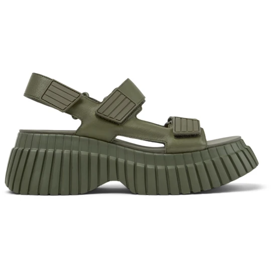 Zdjęcie produktu CAMPER BCN - Eleganckie buty dla Kobiety - Zielony, Skóra licowa