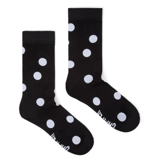 Zdjęcie produktu CAMPER Black and white mid-length socks - Unisex Skarpetki - Czarny, Biały, Tkanina