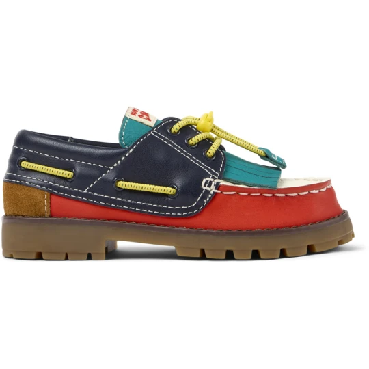 Zdjęcie produktu CAMPER Bobo Choses x Camper - Eleganckie obuwie sportowe dla Dla dziewczynek - Czerwony, Zielony, Niebieski, Skóra licowa