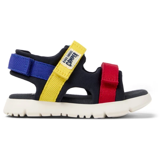 Zdjęcie produktu CAMPER Bobo Choses x Camper - Sandały dla Firstwalkers - Niebieski, Czerwony, Żółty, Tkanina