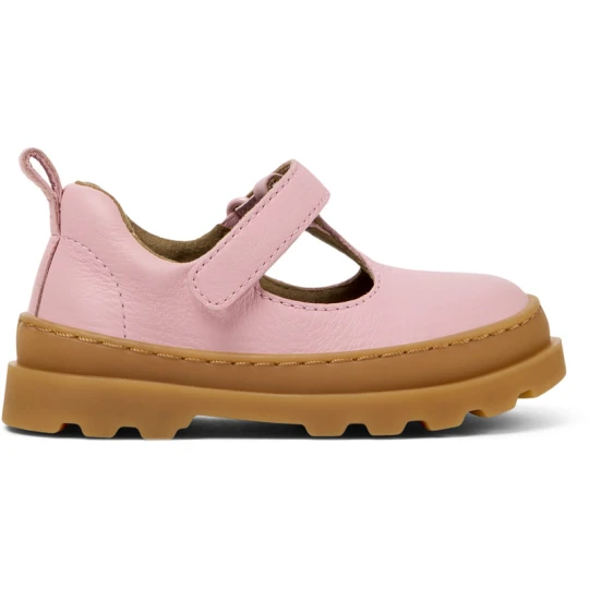 Zdjęcie produktu CAMPER Brutus - Eleganckie obuwie sportowe dla Firstwalkers - Różowy, Skóra licowa