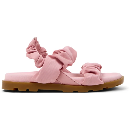 Zdjęcie produktu CAMPER Brutus Sandal - Sandały dla Dla dziewczynek - Różowy, Tkanina/Skóra licowa