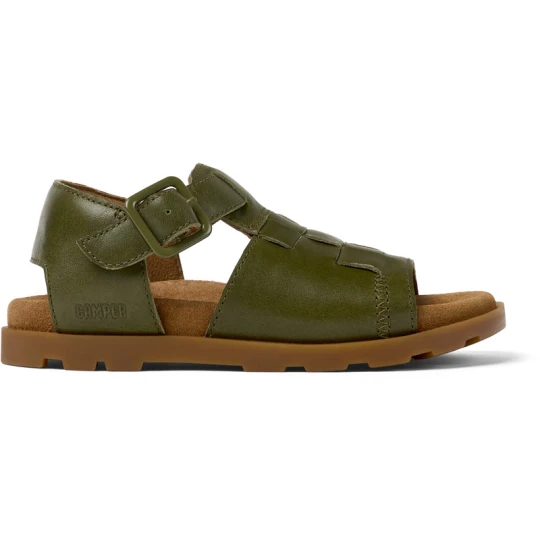 Zdjęcie produktu CAMPER Brutus Sandal - Sandały dla Dla dziewczynek - Zielony, Skóra licowa