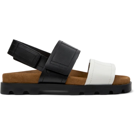 Zdjęcie produktu CAMPER Brutus Sandal - Sandały dla Kobiety - Biały, Czarny, Skóra licowa