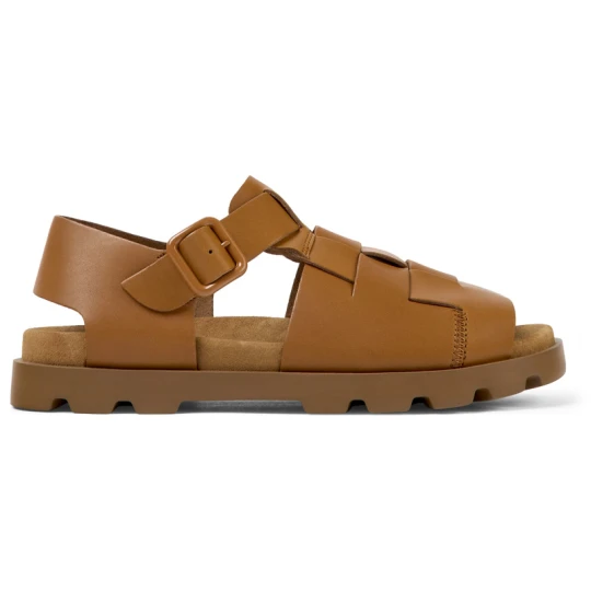 Zdjęcie produktu CAMPER Brutus Sandal - Sandały dla Mężczyźni - Brązowy, Skóra licowa