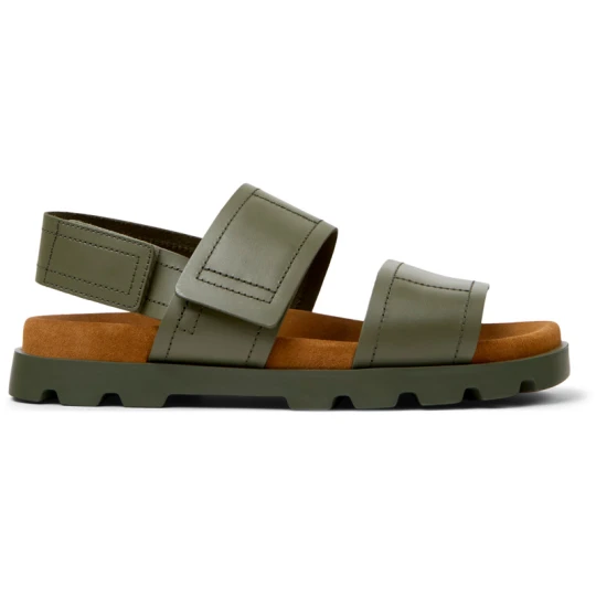 Zdjęcie produktu CAMPER Brutus Sandal - Sandały dla Mężczyźni - Zielony, Skóra licowa